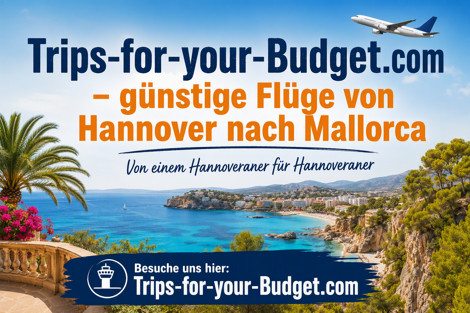 Bei Trips-for-your-Budget.com gefunden: Direkt von Hannover nach Palma de Mallorca (Hin-/Rück), ab 214 €*